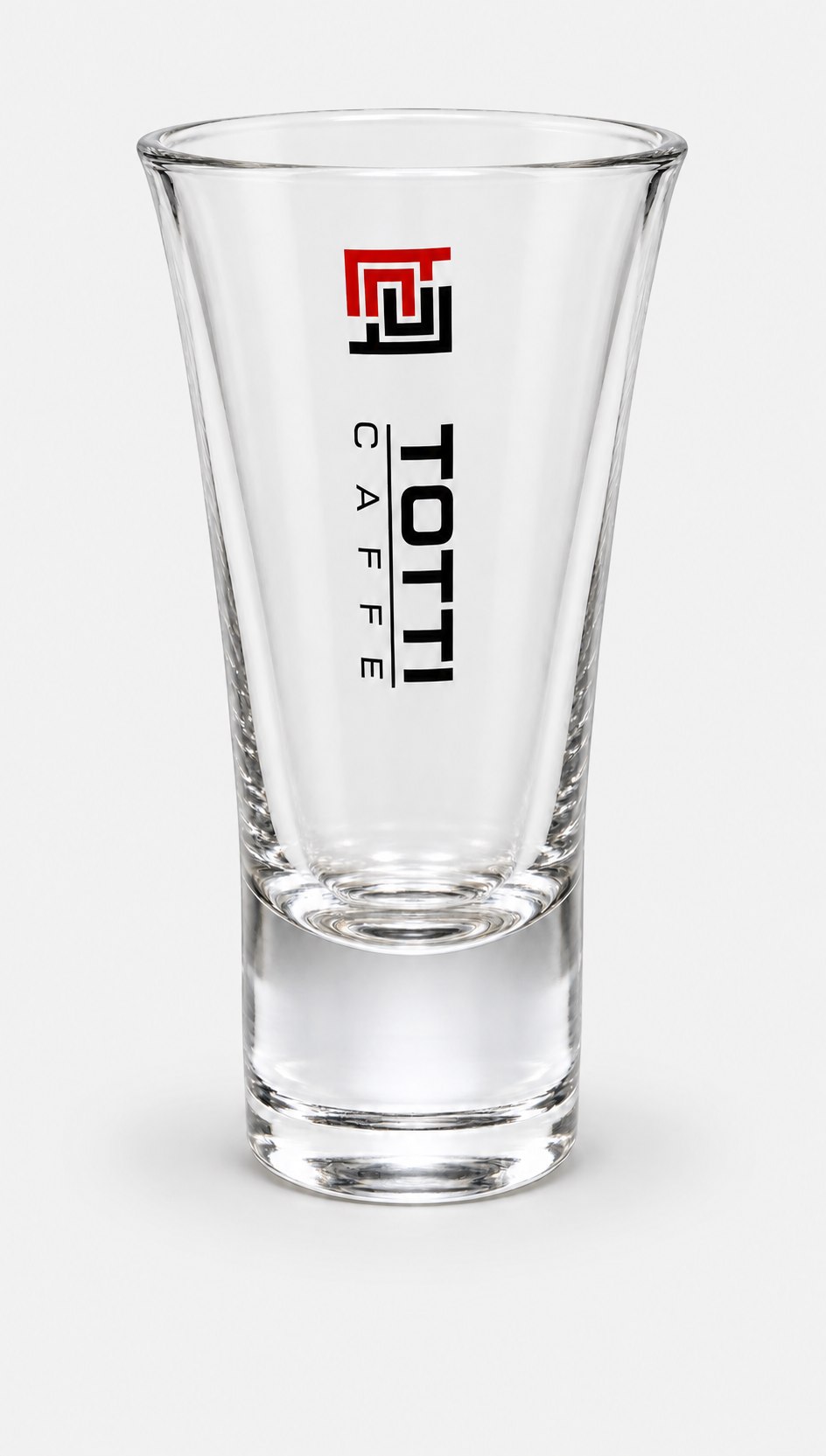 Totti Caffe tall shot glass — Drinkware