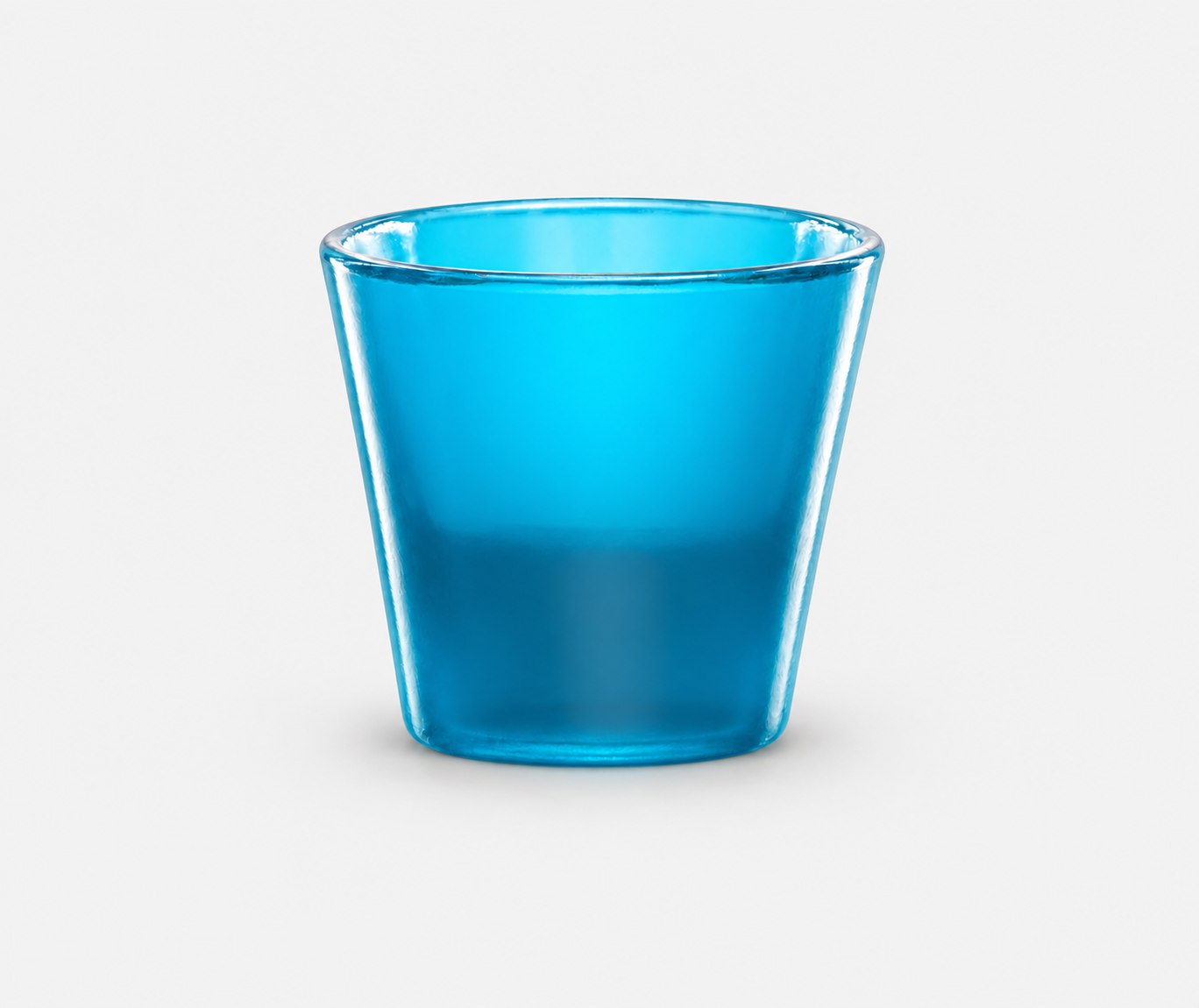 Blue raspberry edible shot cup — Drinkware