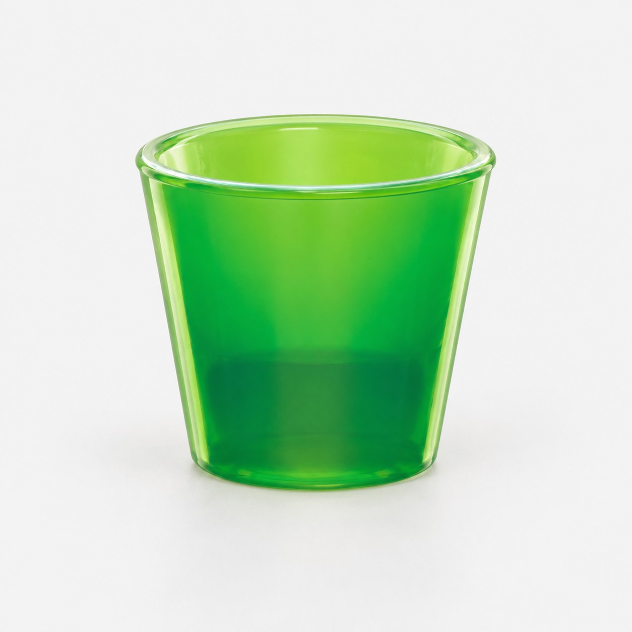 Green apple edible shot cup — Drinkware