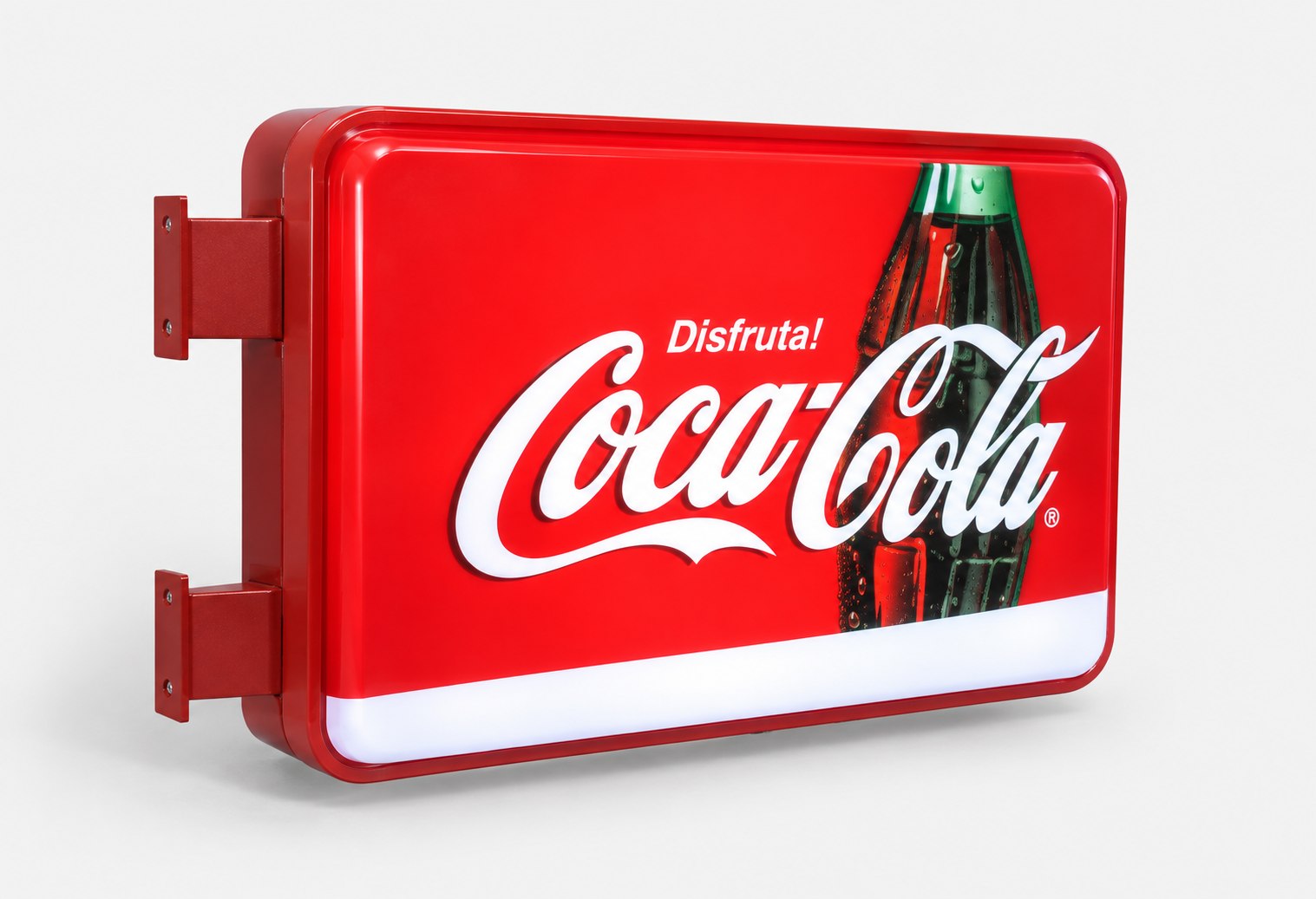 Coca Cola rectangular projecting lightbox — Signs & Illuminated Signage