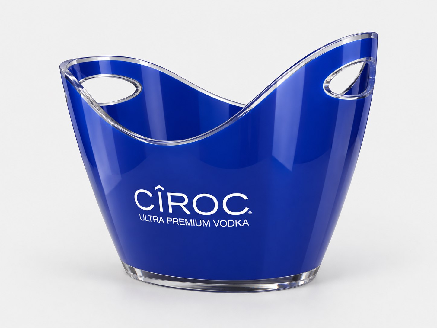 Ciroc blue oval ice bucket — Ice Buckets & Coolers