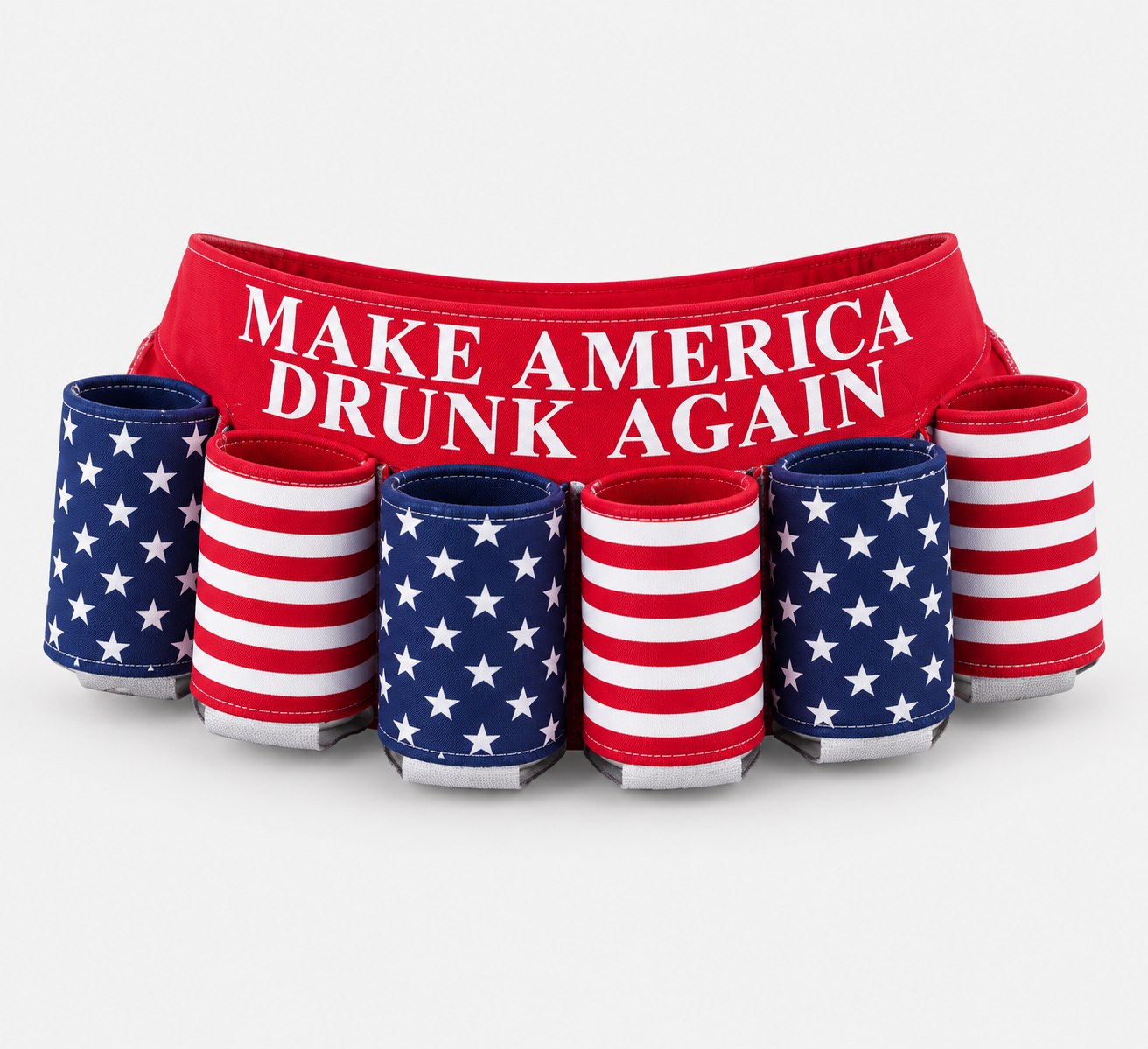 USA — Six-can branded belt